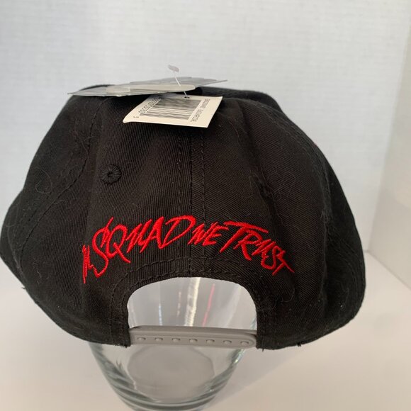 NWT DC Comics Suicide Squad " In Squad We Trust" Black / Charcoal Cap - Picture 3 of 8